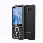 myPhone 3510 LTE mobiiltelefon 48 MB RAM 128 MB, 3,5" IPS, Dual SIM, 3G/4G LTE, 2 MP kaamera, 1800 mAh, must
