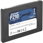 2.5-tolline SATA III SSD PATRIOT P210 1 TB &mdash; 500 MB/s lugemine, 400 MB/s kirjutamine, 7 mm k&otilde;rgus