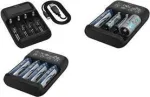 Akulaadija ANSMANN 1001-0122 LCD Li‑Ion, NiMH ja LiFePO4 akudele