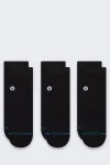 Stance Icon Quarter 3-Pack sokid - must