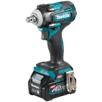 Akutoitel l&ouml;&ouml;gmutriv&otilde;ti TW004GD201 XGT, 1/2, 40 V (sinine/must, 2x Li-Ion aku 2,5 Ah, MAKPAC suurus 2)