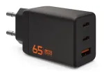 UAG SRGE 65W GaN seinatavalaadija - 2x USB-C, 1x USB-A, must