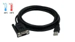 EXSYS EX-1311-2FT USB 2.0 to RS-232 seeriaadapter, DB9 emane, FTDI kiip, t&ouml;&ouml;stuslik temperatuurivahemik
