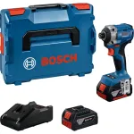 Juhtmeta l&ouml;&ouml;kmutrikeeraja Bosch GDR 18V-215 2x 4,0 Ah akuga