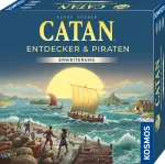 Kosmos 685164 CATAN - Entdecker & Piraten lauam&auml;ngu laiendus, 3&ndash;4 m&auml;ngijat, 120 min, vanus 12+