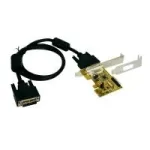 EXSYS EX-1095 PCI Express x1 2-pordiline RS232 jadaliidese kaart