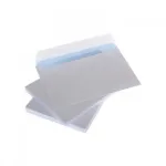 Triibuga &uuml;mbrikud C6 114x162 mm, valged 75g x 50 tk