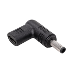Akyga AK-ND-C10 USB-C &ndash; DC 4,5 x 3,0 mm + tihvt adapter s&uuml;learvuti laadimiseks, 18,5-20 V, 100 W, Dell s&uuml;learvutitele