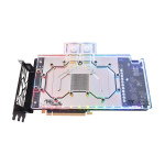 Thermaltake Pacific V-RTX 4080 Plus graafikakaardi veeplokk