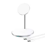 Juhtmevaba laadija Choetech T581-F alusega (valge)