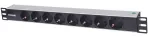 Rackmount Power Strip Intellinet 19 inch 1.5U 8-Way German Type