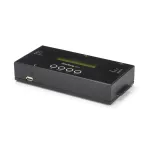 StarTech.com SATSASDUPE11 1:1 autonoomne k&otilde;vaketaste kopeerija ja kustutaja 2,5/3,5&Prime; SATA ja SAS draividele