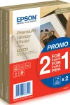 Epson Premium Glossy fotopaber - 10x15cm - 2x 40 lehte