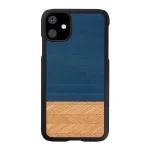 man and wood iPhone 11 nutitelefoni &uuml;mbris &mdash; denim must kaitsekate