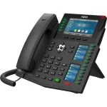 Fanvil X6U V2 IP-telefon, 20 liini, 4,3-tolline LCD, Gigabit Ethernet, PoE, USB, must