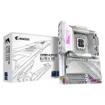GIGABYTE Z890 AORUS ELITE X ICE emaplaat - Toetab Intel Core Ultra (Series 2) protsessoreid, 16+1+2 faasiline VRM, kuni 9500MHz DDR5 (OC), 1xPCIe 5.0 + 4xPCIe 4.0, Wi-Fi 7, 2,5GbE LAN, Thunderbolt 4
