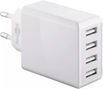 Siselaadija Wentronic 44962 Universal Valge 4 USB Ports 5V