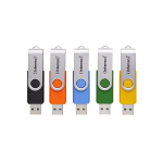 INTENSO Office Line USB-m&auml;lupulkade komplekt 5&times;64 GB, USB-A, USB 3.2 Gen 1, p&ouml;&ouml;rdmehhanismiga, mitmev&auml;rviline