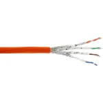 InLine paigalduskaabel Cat.7a PiMF 4x2x0.58 AWG23, 1200MHz, LSZH, 300m