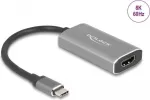 USB-C-adapter DeLOCK HDMI 8K HDR