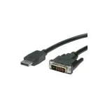 DisplayPort kaabel VALUE DP-DVI (24+1) isane/isane 5 m