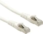 V&otilde;rgukaabel ROLINE CAT.6a S/FTP RJ45 15m Valge