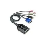 ATEN Dual USB - VGA to CAT5e/6 KVM adapterkaabel heli ja virtuaalse meedia toega (ainult KM0932 jaoks)