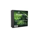 MediaRange - 5 x DVD+R - 4,7 GB (120 min) 16x - &otilde;huke juveel&uuml;mbrisega (MR419)