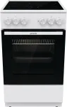 Gorenje GEC5A21WG vabalt seisev pliit Elektriline Keraamiline pliit Valge