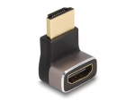 DeLOCK HDMI-adapter isane > emane 90&deg; allapoole nurga all 8K 60 Hz hall metall