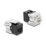 Delock 90794 Keystone moodul RJ45 LSA-le Cat.6 UTP, lukustusklambriga, kaablivitsata