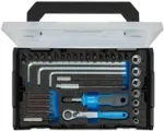 Padrunotsiku komplekt Gedore 3437450, 1/4 tolli ajamiga, 10 tk