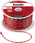 K&ouml;is KWB 925125 50 m nailon punane 1,2 mm
