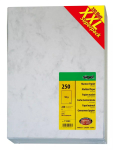 Sigel T1080 marmorpaber XXL Superpack, A4, 90 g/m&sup2;, kahepoolse marmorjoonisega, hall