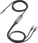 Renkforce USB-kaabel USB 2.0 USB-C pistik Must RF-6721084 (RF-6721084)