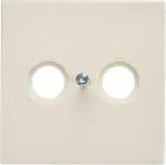 Jung Cover Plate TV-, Radio-Socket Outlet LS 990, LS design, LS plus kreemikasvalge LS 990 TV (LS 990 TV)