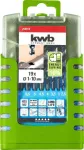 Puuriterade komplekt KWB 258819 19 tk paremale p&ouml;&ouml;rlemine
