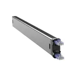 PATCHBOX C60STPXC6XXX1V kaablikorraldaja Riiul Kaablirenn Must, H&otilde;bedane, Violetne 1 tk