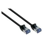 GoodConnections RNS&reg; SlimLine Cat.6A U/FTP Patch-kaabel, LSZH, 500MHz, vask, must, 2m