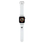 Karl Lagerfeld 3D Rubber Choupette Head Apple Watch Strap 42/44/45/49mm White