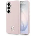 Karl Lagerfeld K Metal Logo MagSafe Case Samsung Galaxy S26 jaoks, Roosa