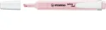 STABILO Swing Cool Pastel Highlighter - Pastel Pink - 1 Piece - Chisel Tip - 1-4 mm Line Width