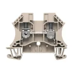Weidm&uuml;ller l&auml;biv klemmliist, kruvi&uuml;hendus, 800 V, 41 A, 6 mm&sup2;, beež, 100 tk