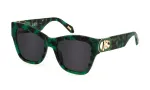 JUST CAVALLI Naiste p&auml;ikeseprillid SJC037-54092I Havana pruun atsetaat geomeetriline raam 54mm