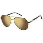 CARRERA 1067/SI Meeste P&auml;ikeseprillid - Piloot/ruudukujuline raam, must atsetaat, hallid pol&uuml;karbonaat l&auml;&auml;tsed, UV400 kaitse, 62mm l&auml;&auml;ts, 14mm sild, 145mm sang