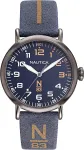 NAUTICA meeste k&auml;ekell NAPWLF919 40mm sinise numbrilaud ja silikoonrihm