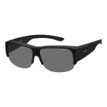 Polaroid Ancillaries PLD9007SDL5 Unisex P&auml;ikeseprillid - Must Raam, Hall Polariseeritud L&auml;&auml;ts