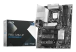 Emaplaat MSI PRO B860-P &mdash; Intel B860, LGA 1851, ATX, DDR5, 4 DIMM, 3&times;M.2, 5Gb LAN, HDMI 2.1