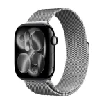 Crong Milano Steel roostevabast terasest Milanese aasaga rihm Apple Watchile 38/40/41/42 mm (h&otilde;bedane)