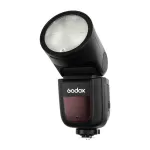 Godox V1-N &uuml;mara peaga v&auml;lklamp Nikon kaameratele
